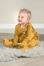 Jollein With Removable Sleeves Art.016-548-65282 Tiger Mustard - kokvilnas guļammaisiņš ar rokām 70cm