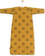 Jollein With Removable Sleeves Art.016-548-65282 Tiger Mustard - kokvilnas guļammaisiņš ar rokām 70cm