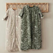 Jollein 4-seasons Art.014-548-66074 Botanical Nougat - спальный мешок с рукавами 70см