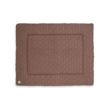 Jollein Playpen Spring Knit Art.017-513-66036 Chestnut  Bērnu paklājiņš 80х100 сm