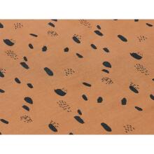Jollein Duvet Cover Art.003-005-65346 Spot Caramel - Bērnu dabīgas kokvilnas komplekts no 2 daļām