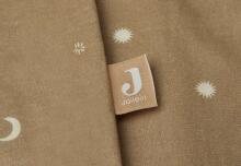 Jollein Duvet Cover Art.003-005-66090 Stargaze Biscuit - Bērnu dabīgas kokvilnas komplekts no 2 daļām
