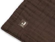 Jollein Cradle Wrinkled Cotton Art.523-511-66043 Chestnut - Bērnu sega (sedziņa) 75x100сm