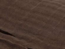 Jollein Cradle Wrinkled Cotton Art.523-511-66043 Chestnut - Bērnu sega (sedziņa) 75x100сm