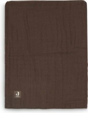 Jollein Cradle Wrinkled Cotton Art.523-511-66043 Chestnut - Bērnu sega (sedziņa) 75x100сm