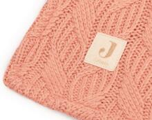Jollein Cot Spring Knit Art.517-522-66037 Rosewood/Coral Fleece