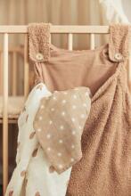 Jollein Storage Boucle Art010-871-66067 Biscuit Soma uz gultu
