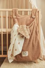 Jollein Storage Boucle Art010-871-66067 Biscuit Soma uz gultu