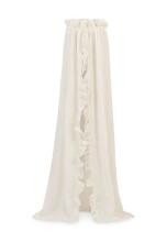 Jollein Canopy Vintage Art.002-005-66041 Ruffle Ivory -  Baldahīns bērnu gultiņai (245 cm)