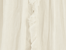 Jollein Canopy Vintage Art.002-005-66041 Ruffle Ivory -  Baldahīns bērnu gultiņai (245 cm)