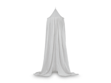 Jollein Canopy Vintage Art.002-005-00078 Soft Grey - Baldahīns bērnu gultiņai (245cm)