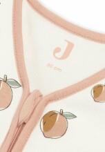 Jollein With Removable Sleeves Art.016-542-66030 Peach - kokvilnas guļammaisiņš ar rokām 110cm