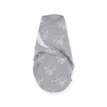 Jollein Wrapper Maanden Art.047-547-67086 Kokvilnas ietināšanas autiņš no 3,2 kg līdz 6,4 kg.