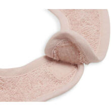 Jollein Terry Bib Art.029-566-00090 Pale Pink - Bērnu lacīte / priekšautiņš vidējais frote