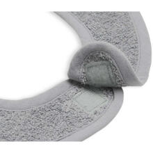 Jollein Terry Bib Art.029-566-00094 Storm Grey - Детский слюнявчик фротэ средний