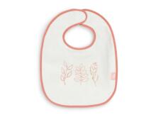 Jollein Terry Bib Waterproof Art.029-566-66028 Meadow Rosewood - Bērnu lacīte / priekšautiņš vidējais frote ūdensnecaurlaidīgs,3 gab