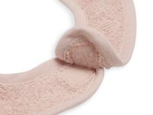 Jollein Bib Terry Art.029-566-00098 Pale Pink/Nougat/Caramel - Bērnu lacīte / priekšautiņš  frote