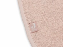 Jollein Bib Terry Art.029-566-00098 Pale Pink/Nougat/Caramel - Vaikiškas meškiuko / prijuostės kilpinis su rankovėmis