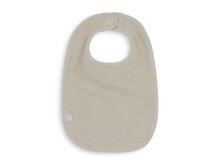 Jollein Bib Terry Art.029-566-00098 Pale Pink/Nougat/Caramel - Bērnu lacīte / priekšautiņš  frote