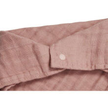 Jollein Bandana Bib Wrinkled Cotton Art.029-868-66042 Rosewood - Детский Хлопковый Слюнявчик - платочек (2 шт.)