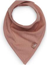 Jollein Bandana Bib Art.029-867-66034 Basic Stripe Rosewood - Lacīte / Priekšautiņš / auduma lakatiņš (2 gb.)