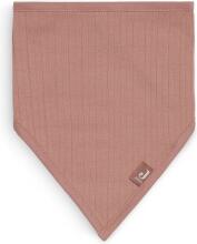Jollein Bandana Bib Art.029-867-66034 Basic Stripe Rosewood - Lacīte / Priekšautiņš / auduma lakatiņš (2 gb.)