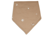 Jollein Bandana Bib Stargaze Art.029-867-66090 Biscuit - Lacīte / Priekšautiņš / auduma lakatiņš (2 gb.)