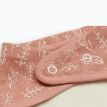Jollein Bandana Bib Art.029-867-66028 Meadow Rosewood - Детский хлопковый слюнявчик/платочек