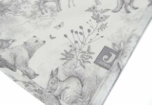 Jollein Bib Bandana Pimpelmees Art.029-867-66054 Forest Animals  - Детский хлопковый слюнявчик/платочек (2 шт.)
