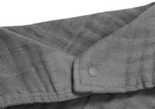 Jollein Bandana Bib Wrinkled Cotton Art.029-868-66009 Storm Grey
