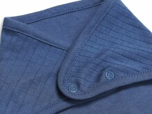 Jollein Bandana Bib Art.029-867-66040 Basic Stripe Jeans Blue - Lacīte / Priekšautiņš / auduma lakatiņš (2 gb.)