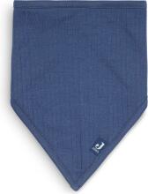 Jollein Bandana Bib Art.029-867-66040 Basic Stripe Jeans Blue - Детский хлопковый слюнявчик/платочек (2 шт.)