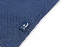 Jollein Bandana Bib Art.029-867-66040 Basic Stripe Jeans Blue - Lacīte / Priekšautiņš / auduma lakatiņš (2 gb.)