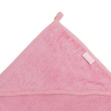 Jollein Bathcape Bunny Velvet  Art.534-571-00077  Bērnu Dvielis ar kapuci 100x100 cm