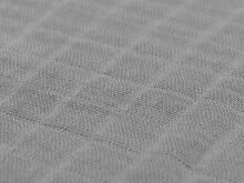 Jollein Bamboo Cotton Art.435-852-65308 Storm Grey Augstākās kvalitātes ietīšanas autiņš no bambusa,2 gb. (115x115 cm)