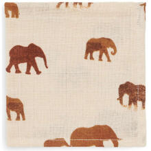 Jollein Muslin Mouth Cloth Savannah Art.537-848-66029  - Высококачественная муслиновая салфетка для лица, 3 шт. (31х31 см)