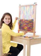Melissa&Doug Wooden Loom Art.19381  Набор для плетения- Ткацкий станок