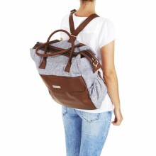 ABC Design '19 Jetset Mountain Art.12000181903  Стильная и удобная сумка-рюкзак для коляски