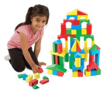 Melissa&Doug Wood Bloks  Art.10481 Koka kluči,100 gab