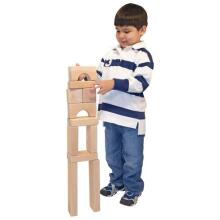 Melissa&Doug Unit Bloks  Art.10503 Деревянные кубики,60шт
