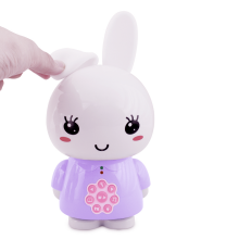 Alilo Art.G6 Pink LV – Interactive Educational Music Player/Night Light for Children from 0 Months with Latvian Voice
