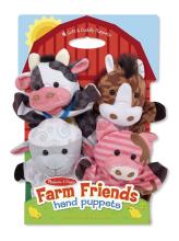 Melissa&Doug Hand Puppets Art.19080  Высококачественная мягкая игрушка марионетка на руку