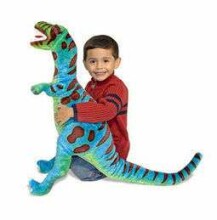 „Melissa & Doug“ įdaryti „T-Rex Art.12149“ aukštos kokybės minkšti pliušiniai žaislai