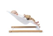 Childhome Evolux Bouncer  Art.CHEVOBONW White Ergonomisks šūpuļkrēsliņš