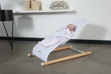 Childhome Evolux Bouncer  Art.CHEVOBONW White Ergonomisks šūpuļkrēsliņš