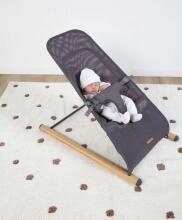 Childhome Evolux Bouncer Art.CHEVOBONA Anthracite Ergonomisks šūpuļkrēsliņš