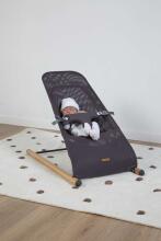 Childhome Evolux Bouncer Art.CHEVOBONA Anthracite Ergonomisks šūpuļkrēsliņš