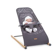 Childhome Evolux Bouncer Art.CHEVOBONA Anthracite Ergonomisks šūpuļkrēsliņš