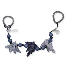 Smallstuff Stroller Chain Knittet Art.41000-11  Подвесная  игрушка в детскую коляску из натурального хлопка