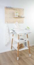 Childhome Evolux Table Art.CHTEVONW White  Partināmais galdiņš